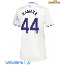 Camisa de time de futebol Aston Villa Boubacar Kamara #44 Replicas 3º Equipamento Feminina 2025-26 Manga Curta